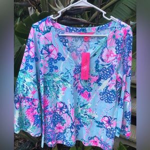 BNWT Lilly Pulitzer Tosha Top
